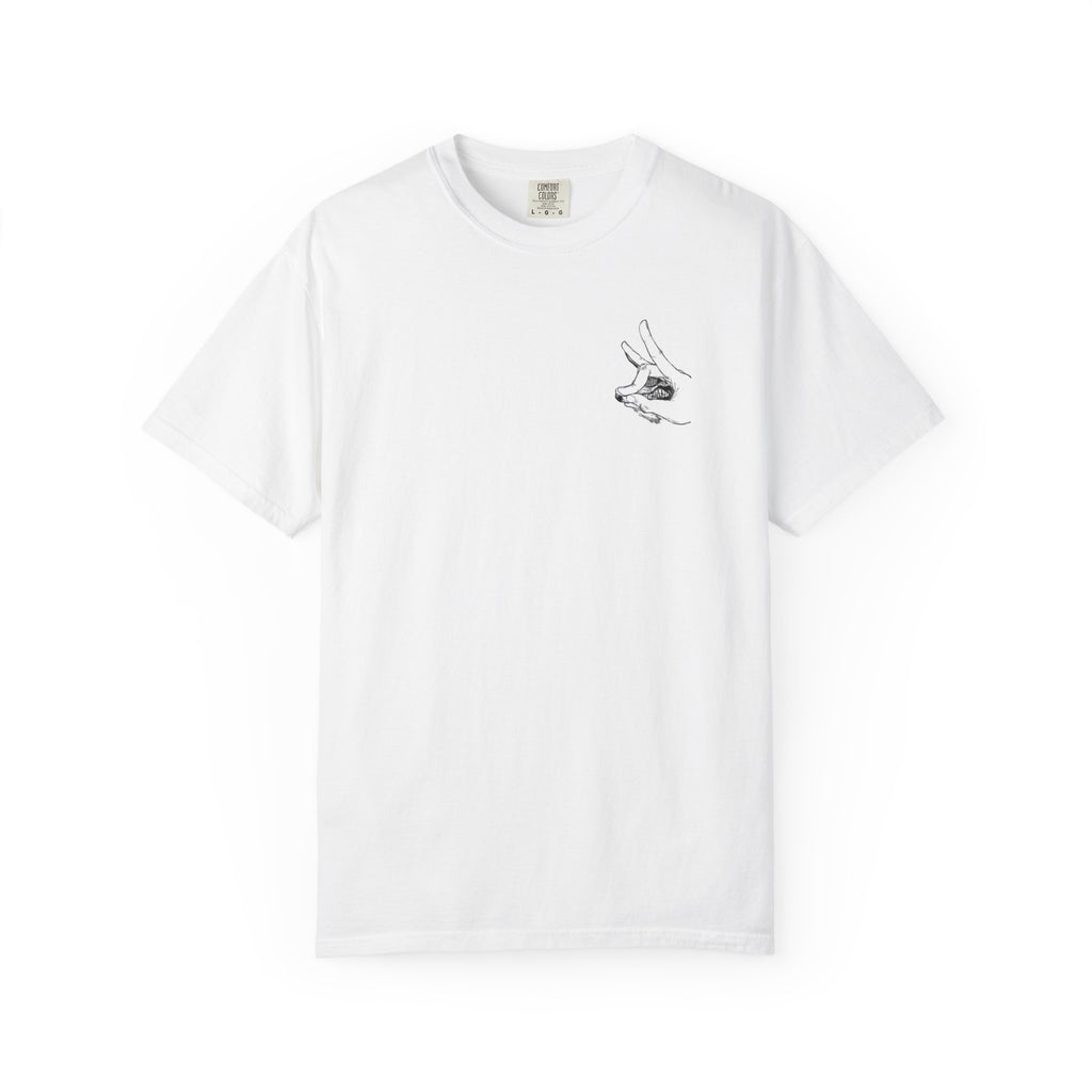 AKI HAYAKAWA DESING UNISEX GARMENT-DYED T-SHIRT