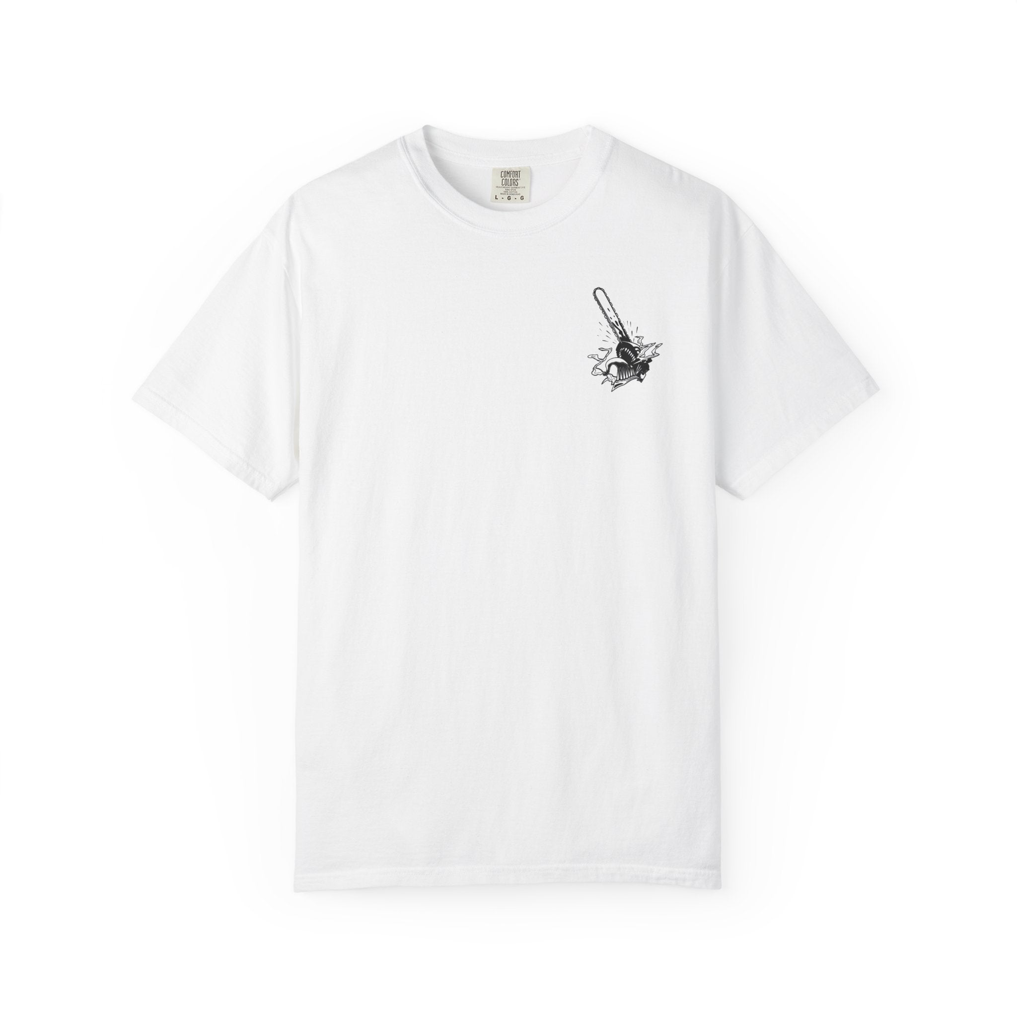 DENJI DESING UNISEX GARMET-DYED T-SHIRT
