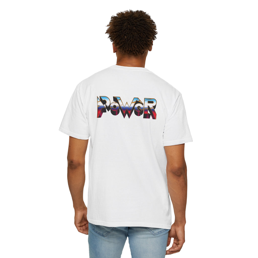 POWER CHAINSAW-MAN DESIGN Unisex Garment-Dyed T-shirt