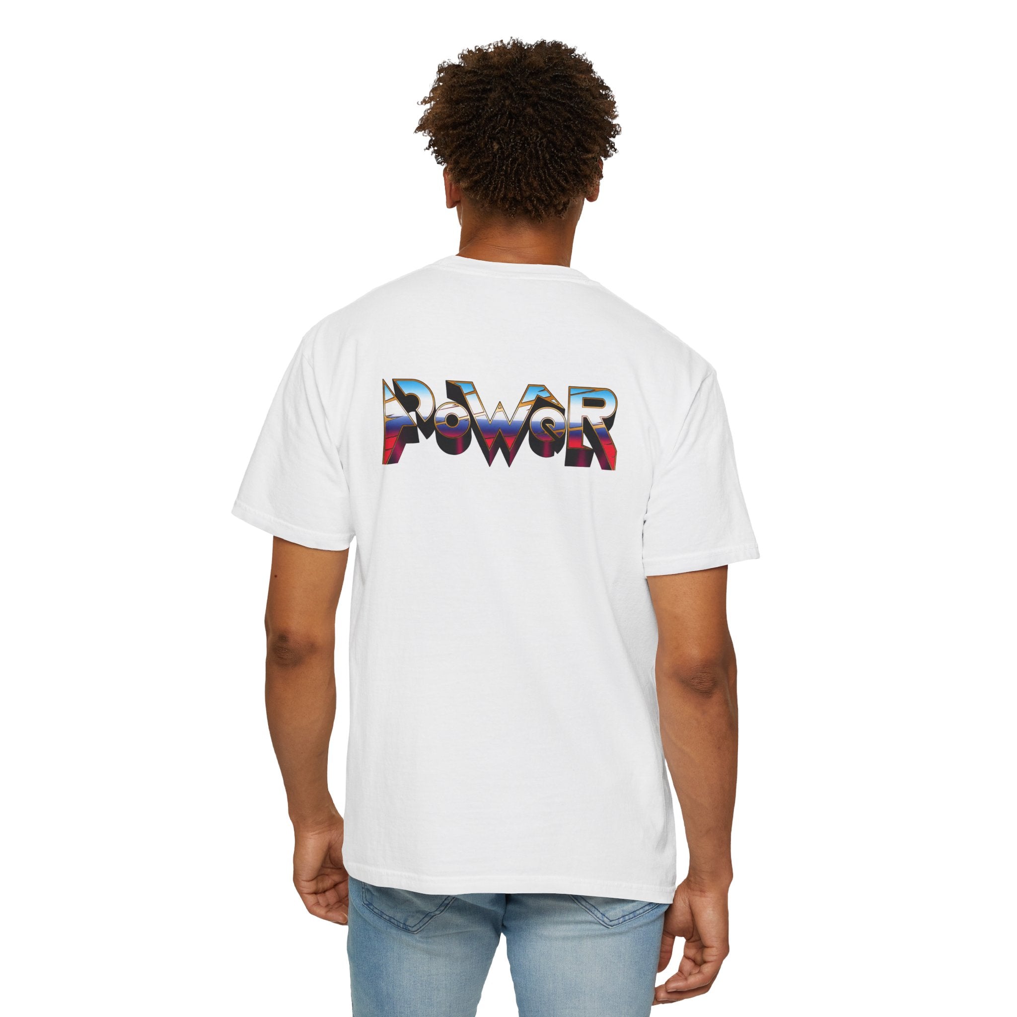 POWER CHAINSAW-MAN DESIGN Unisex Garment-Dyed T-shirt