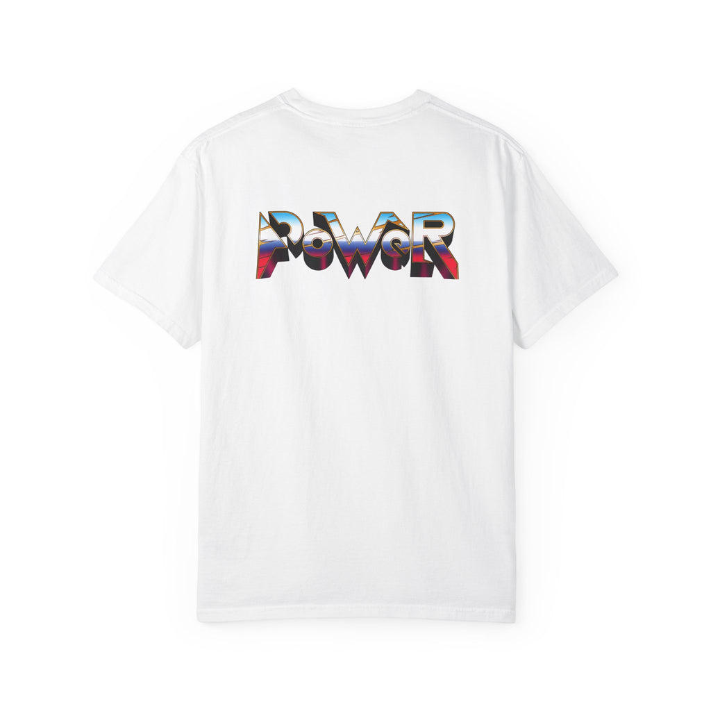 POWER CHAINSAW-MAN DESIGN Unisex Garment-Dyed T-shirt