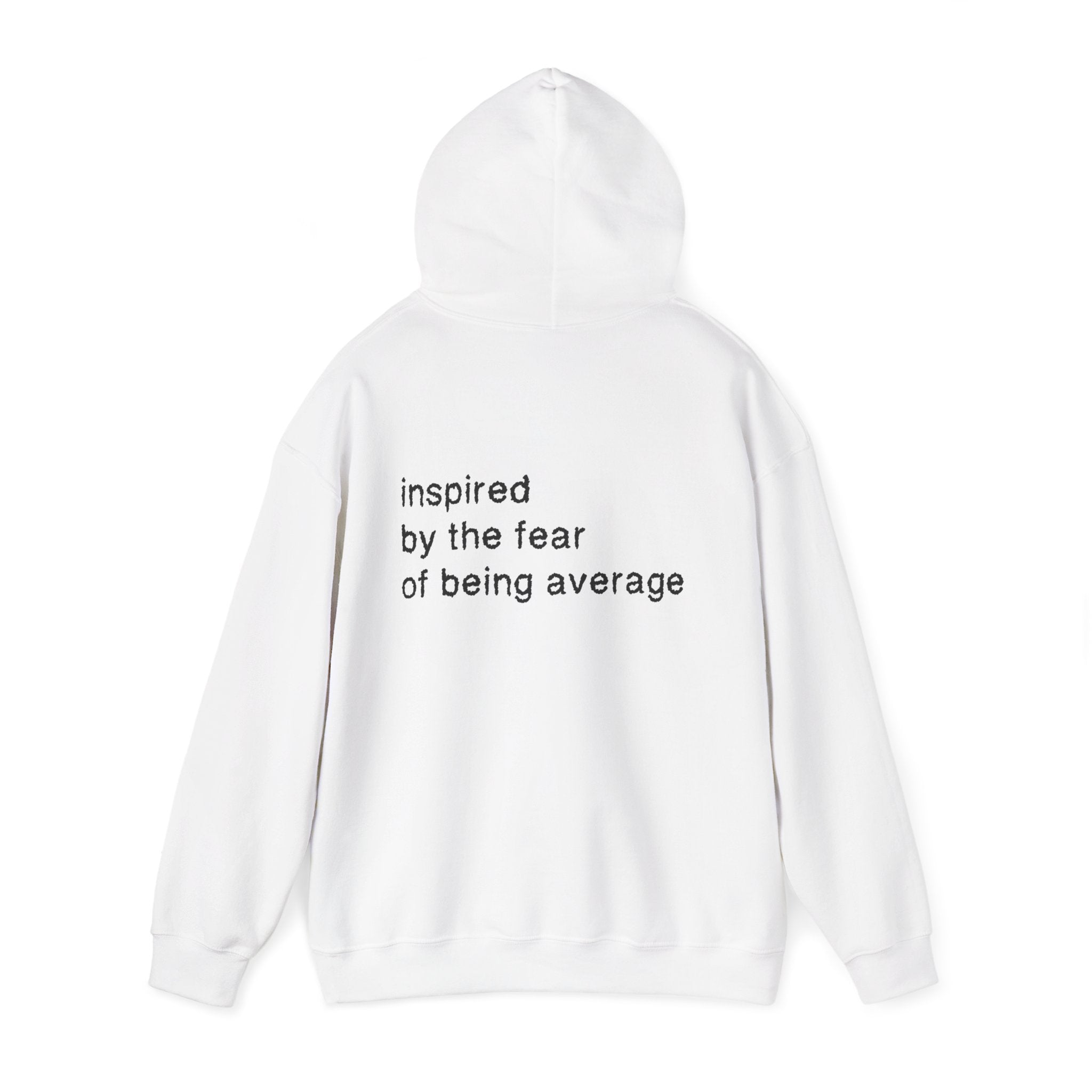 VIRTUS ORIGINAL BEING AVERAGE DESING UNISEX HEAVY BLEND™ HOODED SWEATSHIRT