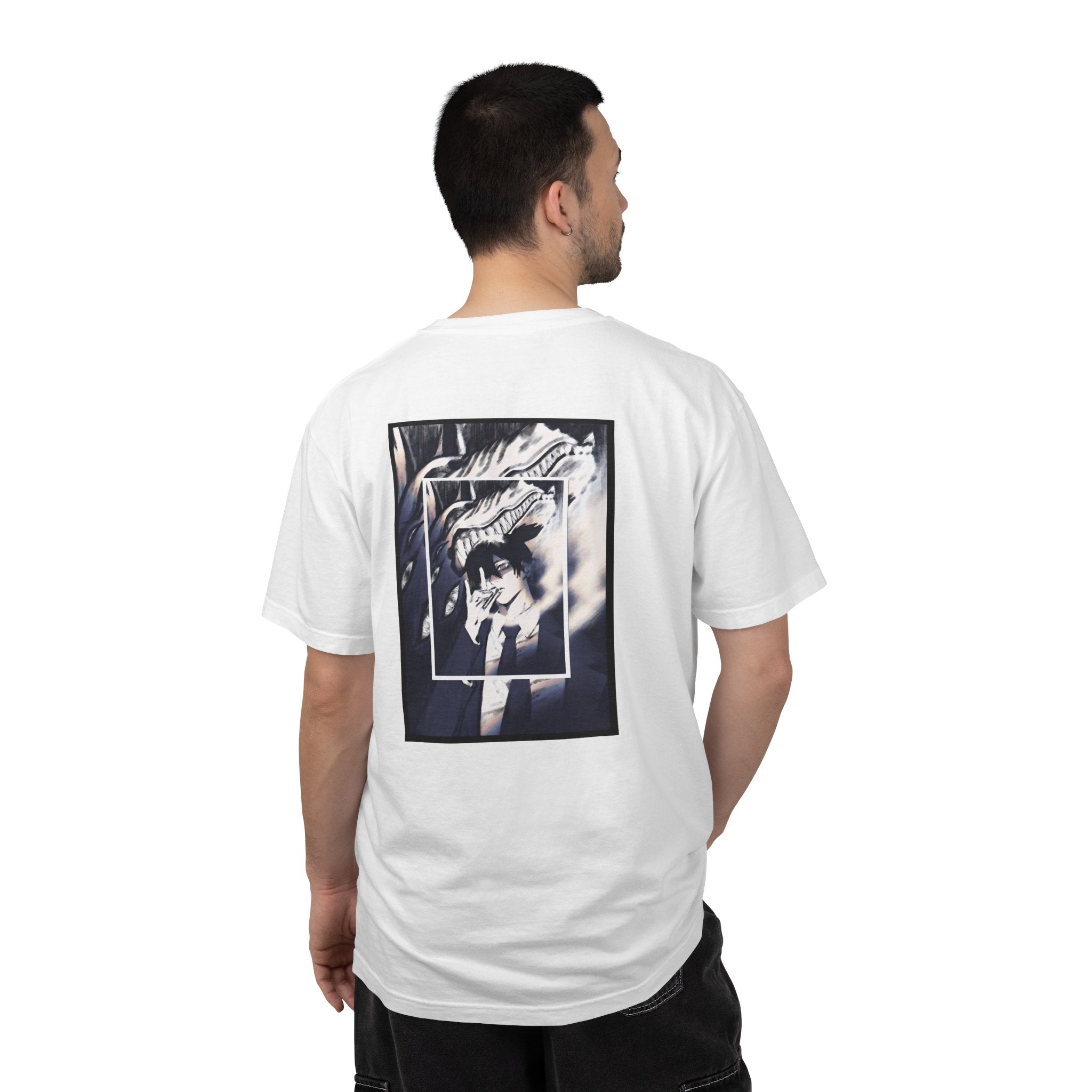 AKI HAYAKAWA DESING UNISEX GARMENT-DYED T-SHIRT