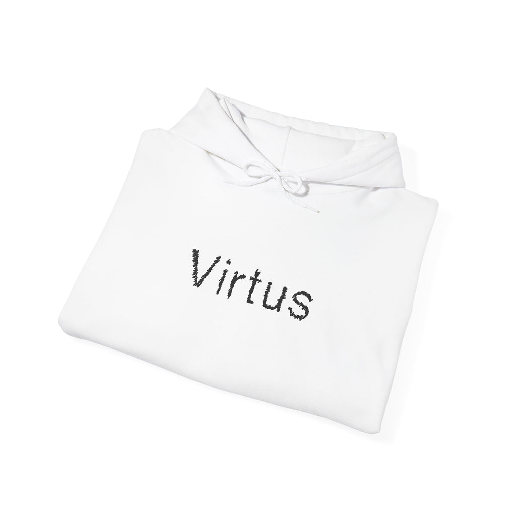 VIRTUS ORIGINAL BEING AVERAGE DESING UNISEX HEAVY BLEND™ HOODED SWEATSHIRT
