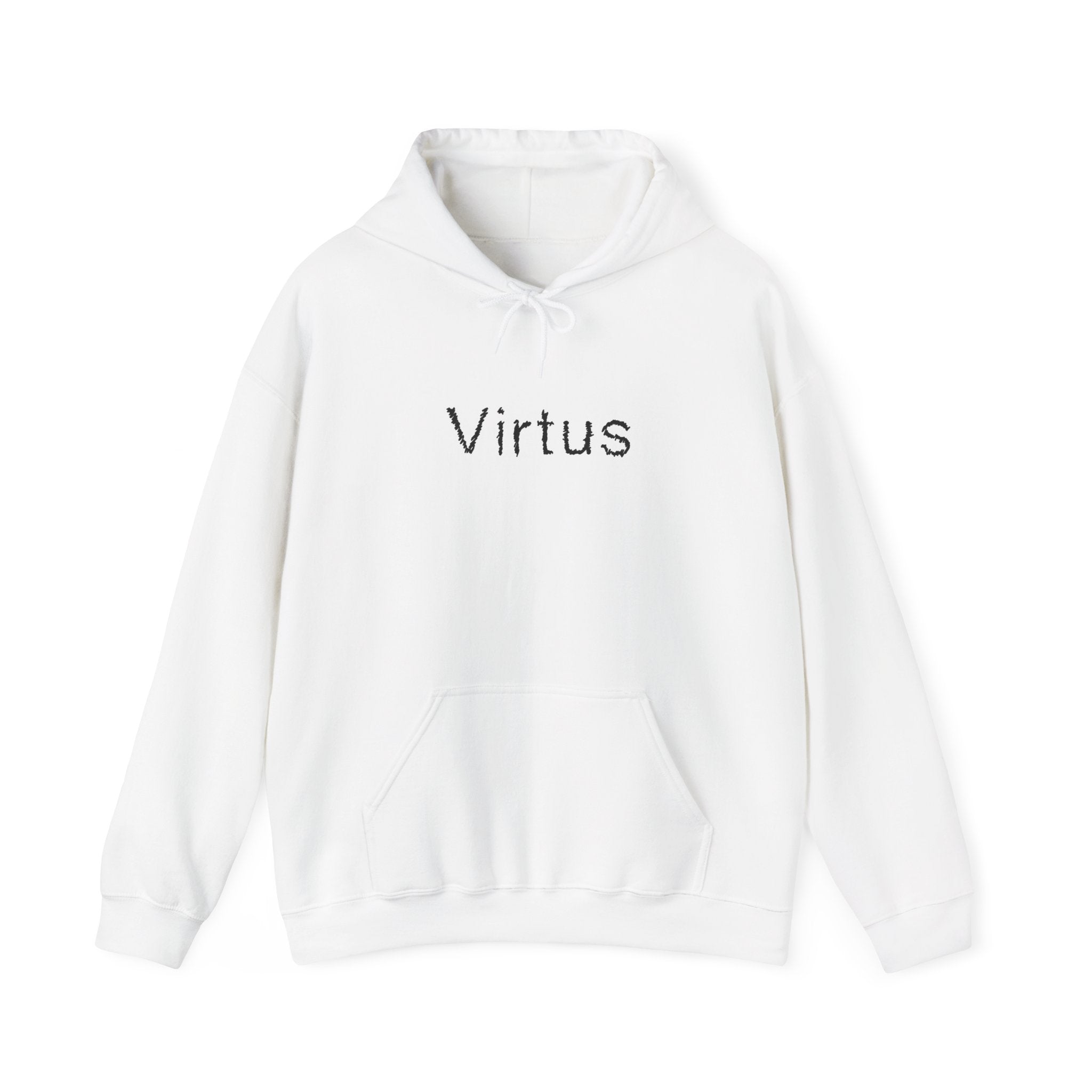 VIRTUS ORIGINAL BEING AVERAGE DESING UNISEX HEAVY BLEND™ HOODED SWEATSHIRT