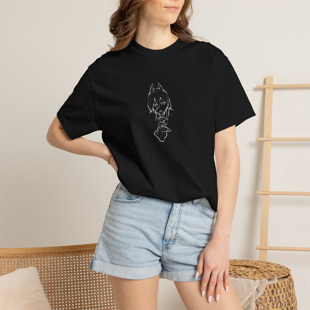 POWER CHAINSAW-MAN DESIGN Unisex Garment-Dyed T-shirt